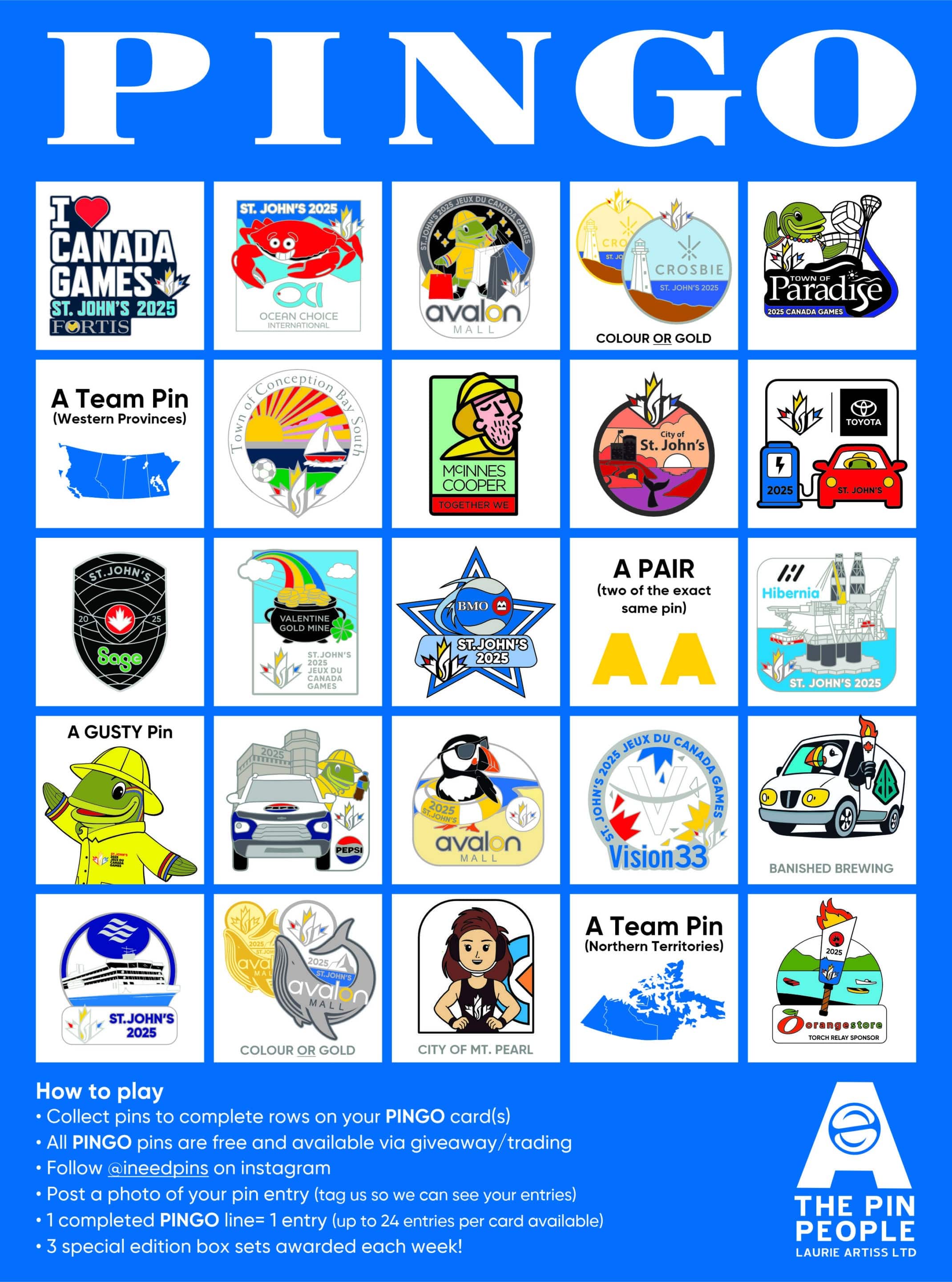 Pingo Card 2025 BLUE