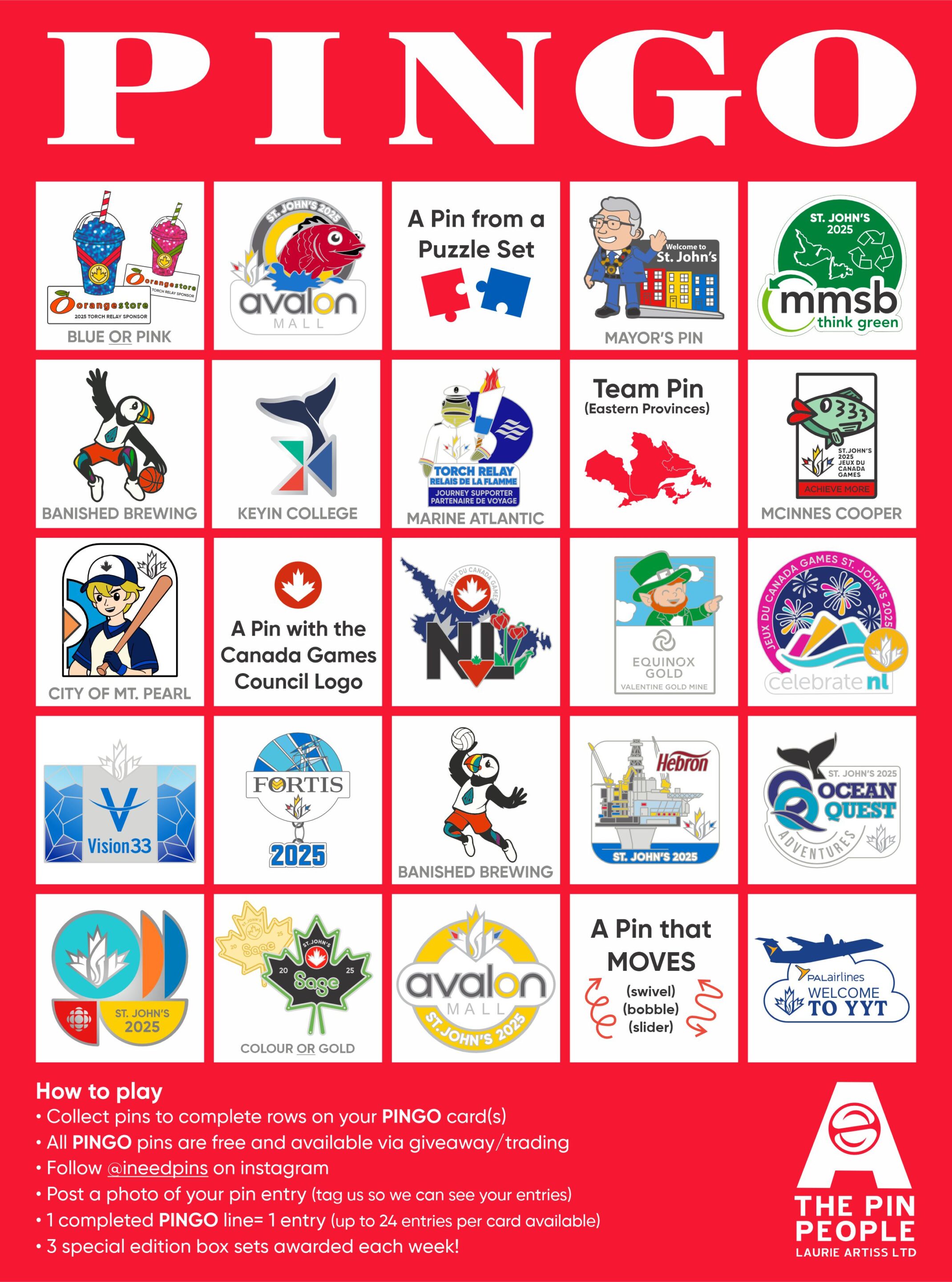 Pingo Card 2025 RED REVISED